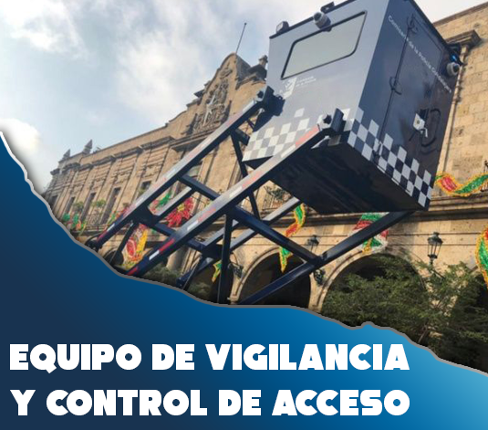 Equipo de vigilancia y control de acceso